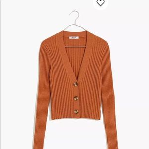 Madewell Brenville Crop Cardigan